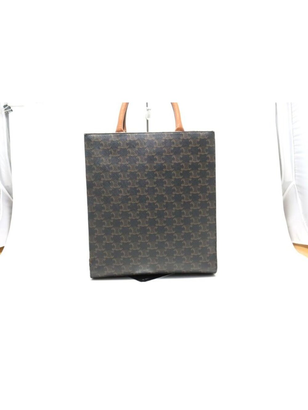 Celine Triomphe Small Vertical Cover Leather Tote - Picture 2 of 11